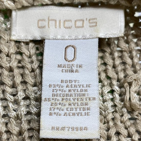 Chico's Ravishing Ruffles Cardigan - Picture 12 of 14